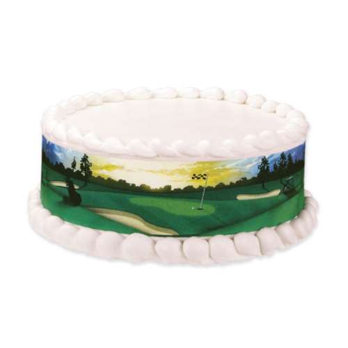 Golf Design Icing Strips - Click Image to Close